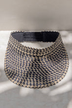 Load image into Gallery viewer, Rattan Sun Visor in Ombre: Clay
