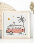 Van Beach Art Print