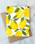 Lemon Thank You Greeting Card