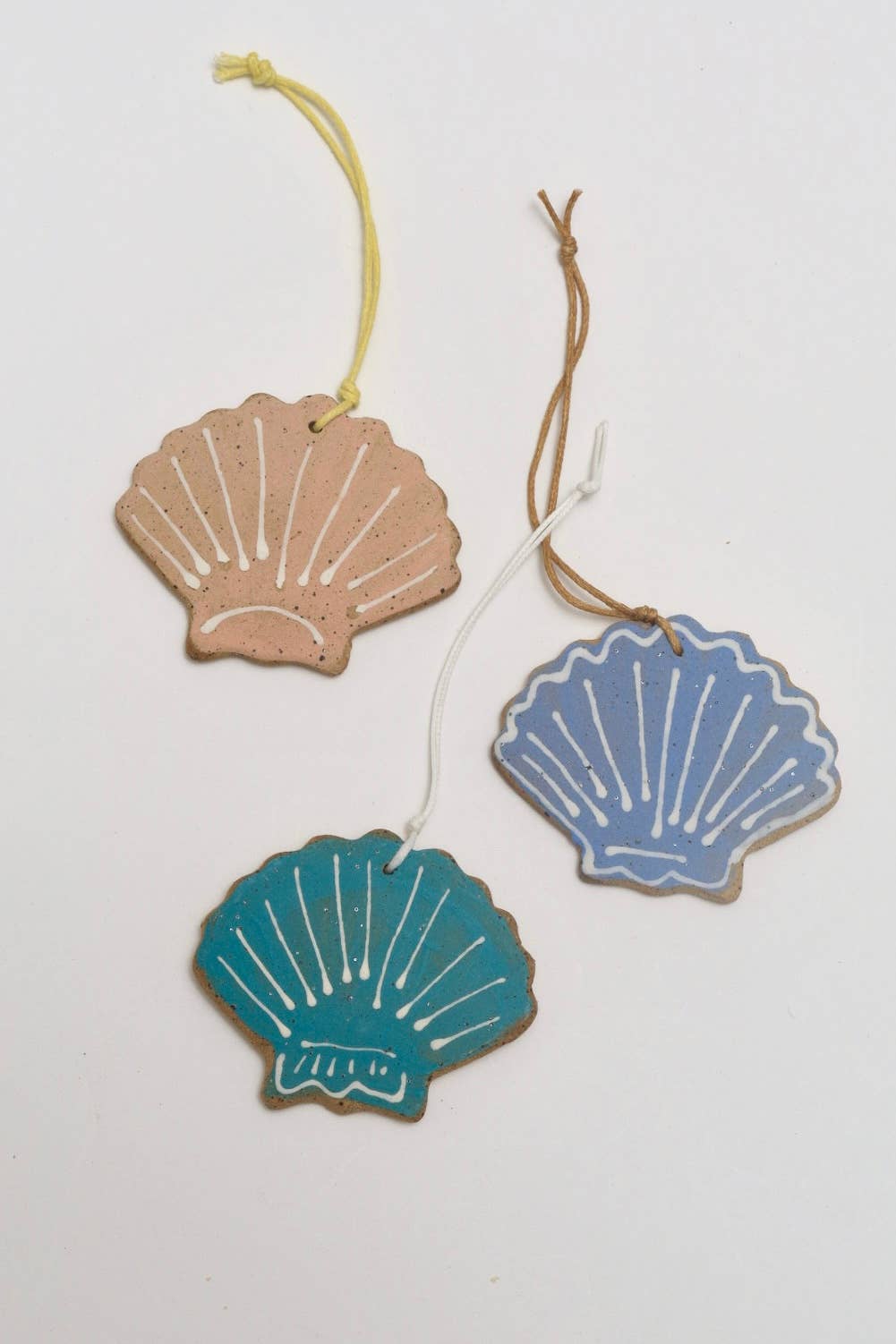 Seashell Ornament : Light blue