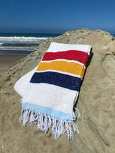 Load image into Gallery viewer, Vintage Camp - SUSTAINABLE RECYCLED THROW BLANKET
