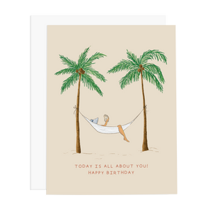 Hammock Greeting Card