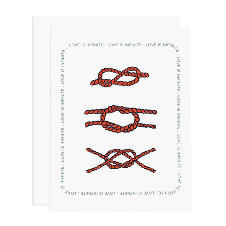 Forever Knot Greeting Card