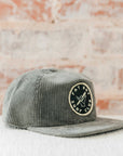 Shaka Fork Corduroy Surf Hat - Olive