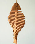 Hanging Wooden Fish Decor