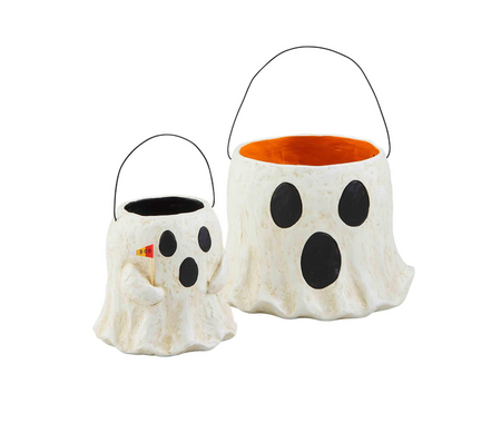 Ghost Trick or Treat Buckets