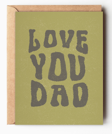 Love You Dad - Simple Father's Day Card