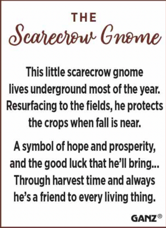 Scarecrow Gnome Charms