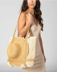 DAY TRIP - Tote with Hat Holder Straps