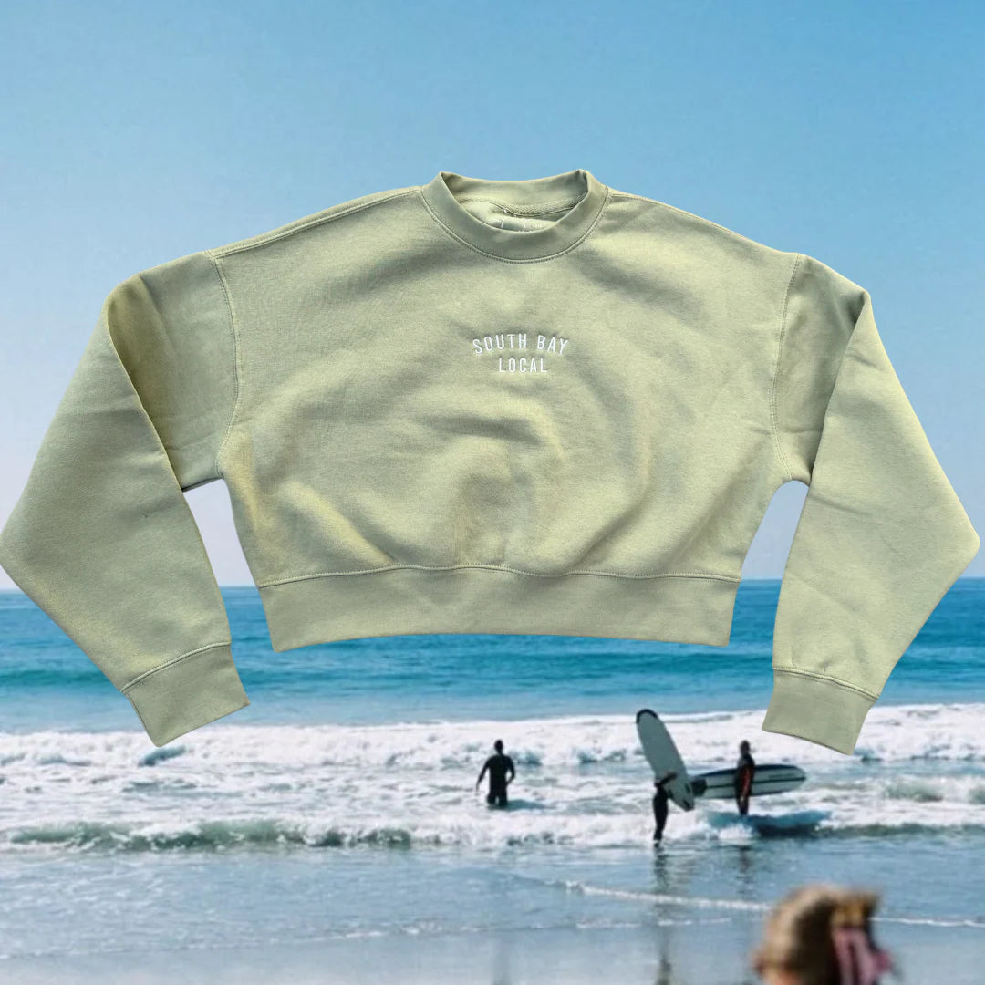 South Bay Local Women's Crop Sweatshirt