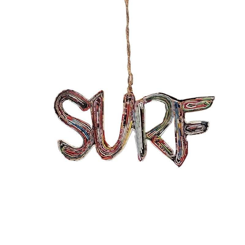 Surf Reclaimed Magazine Ornament - Albert