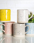 Speckled Ceramic Mug - White