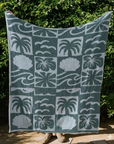 Laguna Plush Throw - Marine