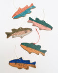Fish Ornament  : Green and yellow