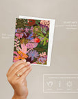 Midnight Blooms - Birthday Card