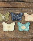 With Brave Wings She Flies Decoupage Plate