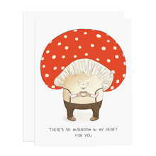 Load image into Gallery viewer, Mushroom in My Heart Greeting Card
