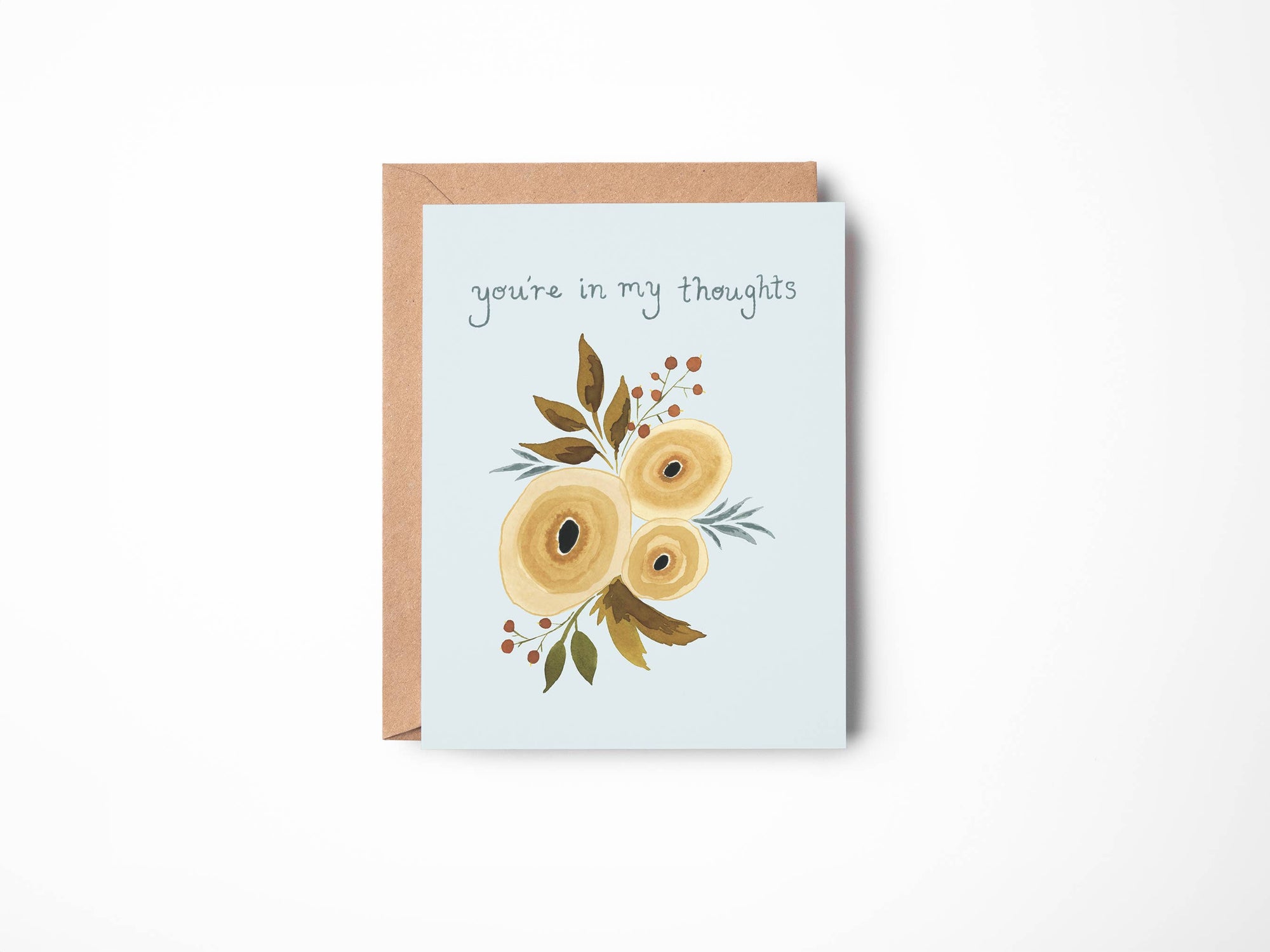 In My Thoughts Card
