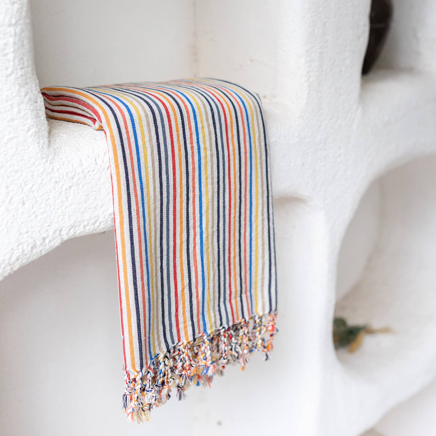Bold Striped Turkish Beach Towel