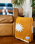 Sun Plush Throw - Buckhorn Brown