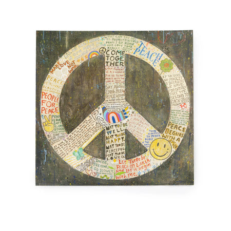 8"x 8" Choose Peace Art Poster - Sugarboo & Co