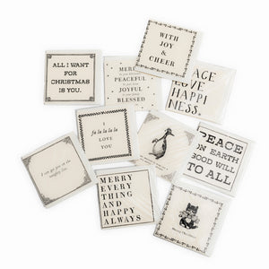 Mini Christmas Cards Assorted - Sugarboo & Co