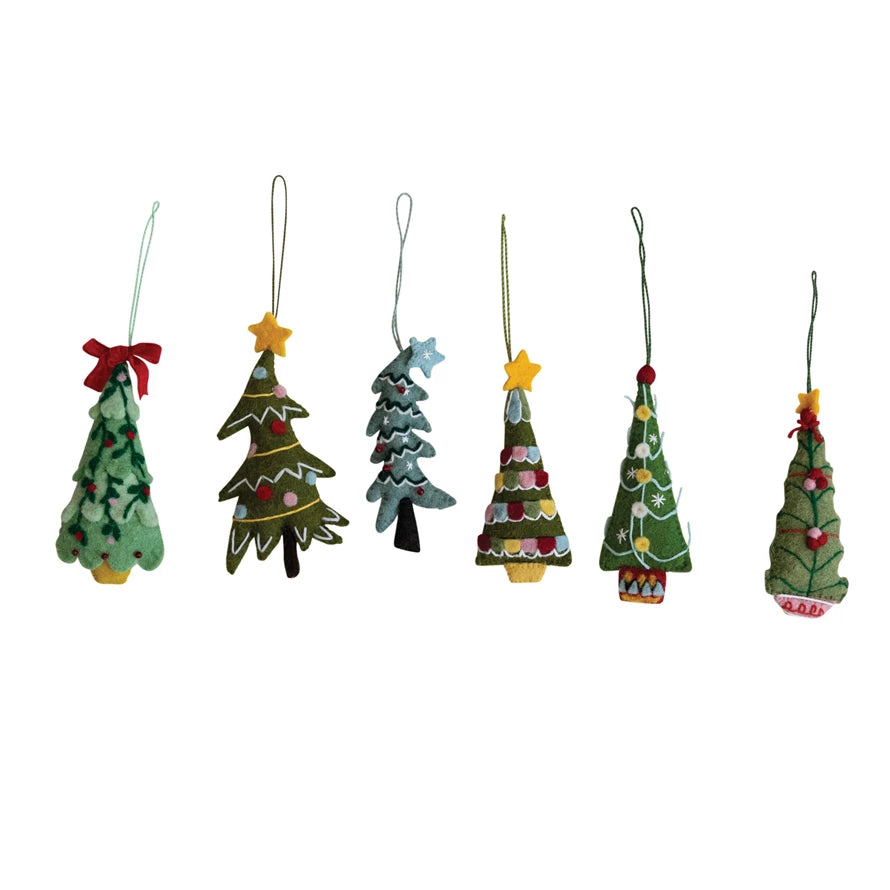 Christmas Tree Felt Ornament