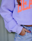BEACHY Lavender Knit Sweater
