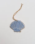 Seashell Ornament : Light blue