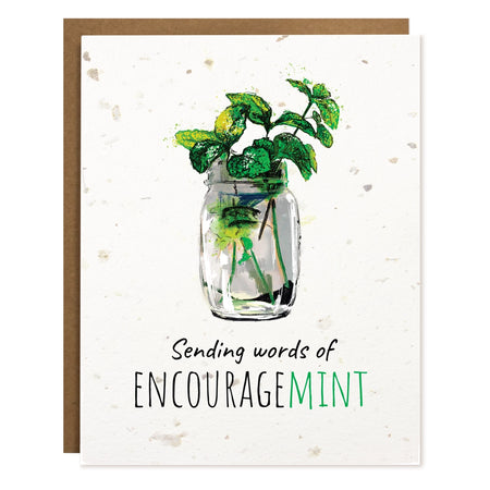 Encouragemint | Plantable Card