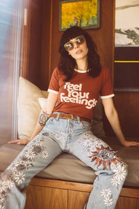 Feel Your Feelings | Ringer Tee - The Bee & The Fox