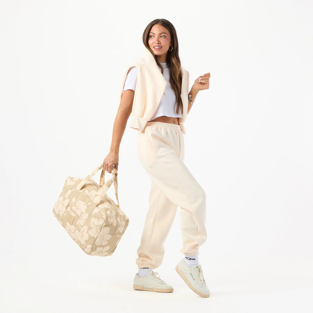 Hana Hou Weekender in Creme/ Dune