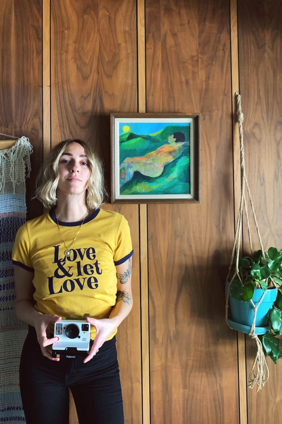 Love and Let Love | Ringer Tee - The Bee & The Fox