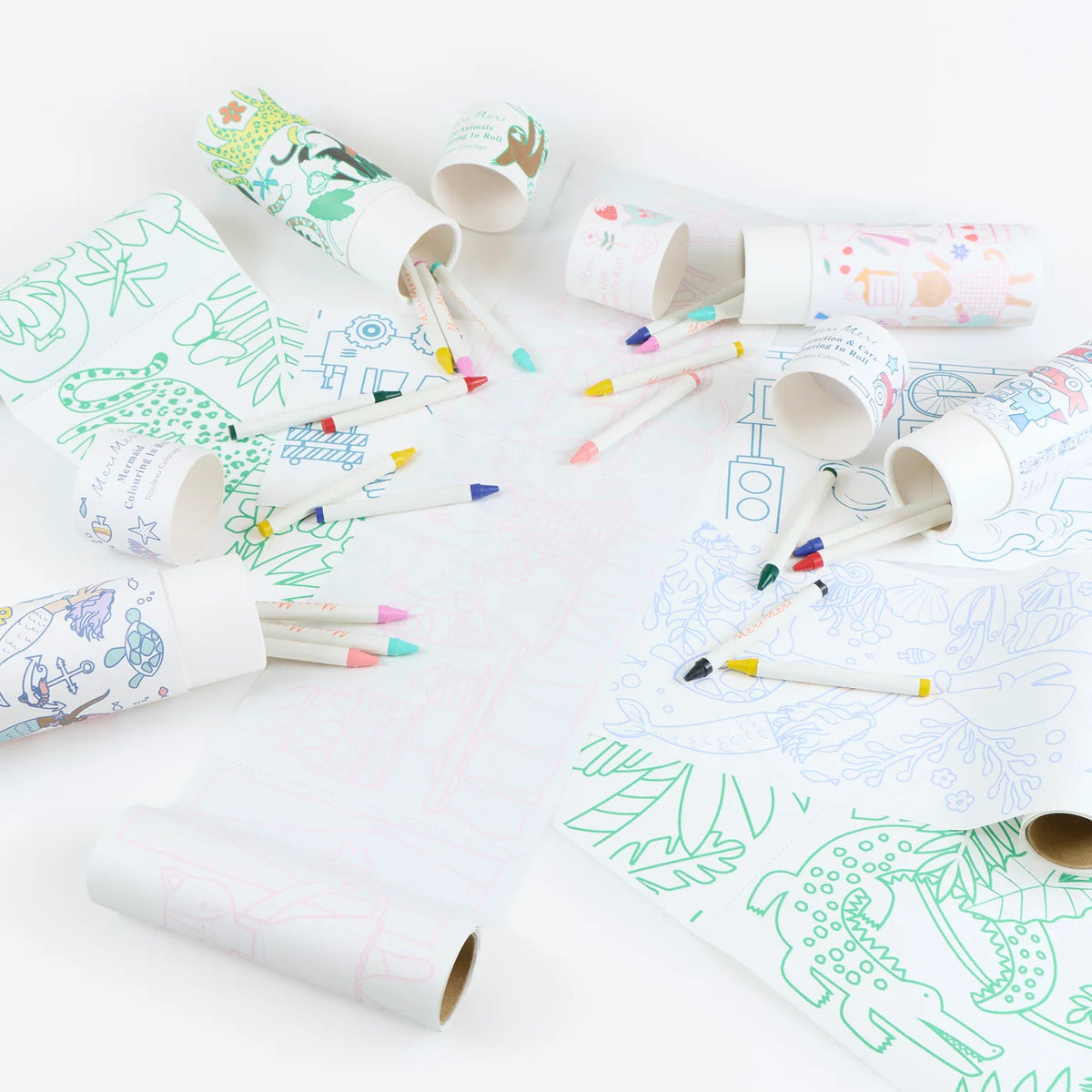 Mermaid Coloring Roll