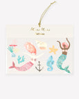 Mermaid Large Temporary Tattoos