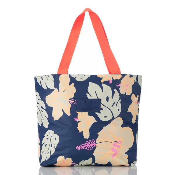 Pape'ete Day Tripper in Neon Moon Navy - Aloha Collection
