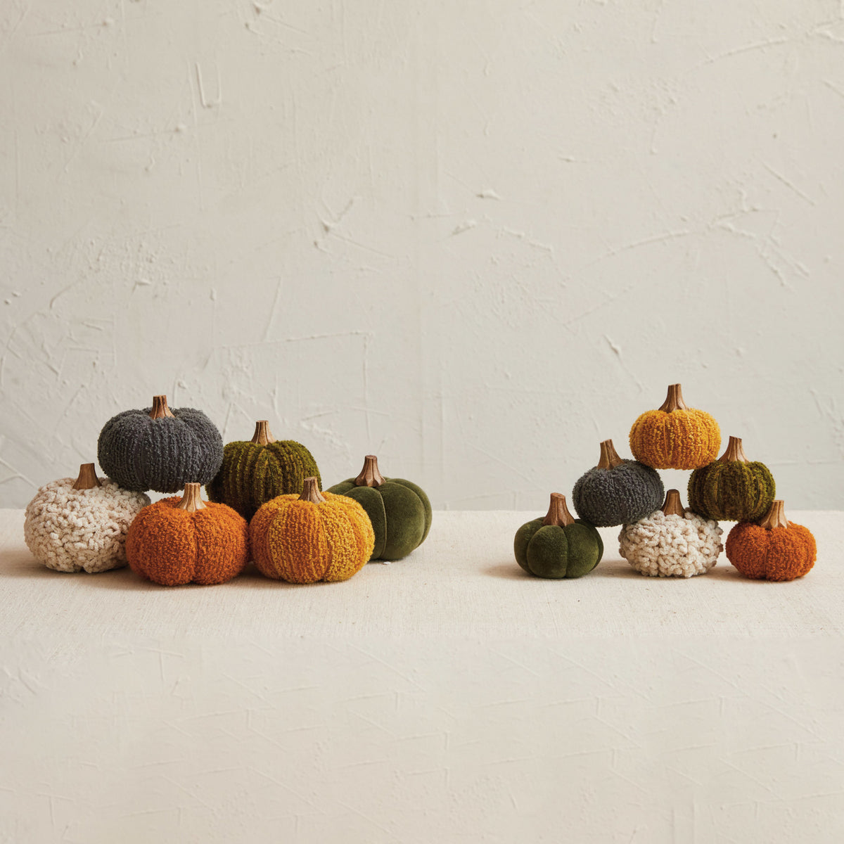Cotton Blend Velvet Pumpkin