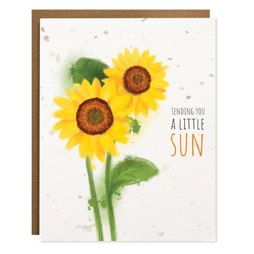 A Little Sun | Plantable Card - The Card Bureau