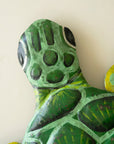 Recycled Metal Sea Turtle Wall Art