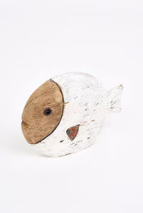 Fish, Wood, White
