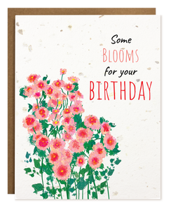 Blooms For Your Birthday | Plantable Card