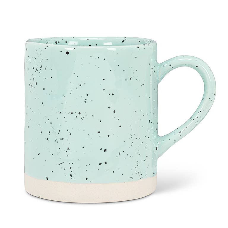 Speckled Ceramic Mug - Aqua