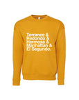 Beach Cities Lineup Sweatshirt