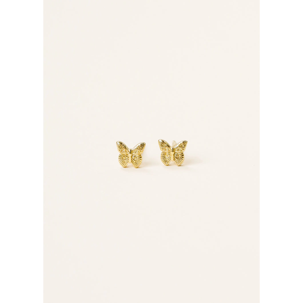Butterfly Stud Earrings - JaxKelly