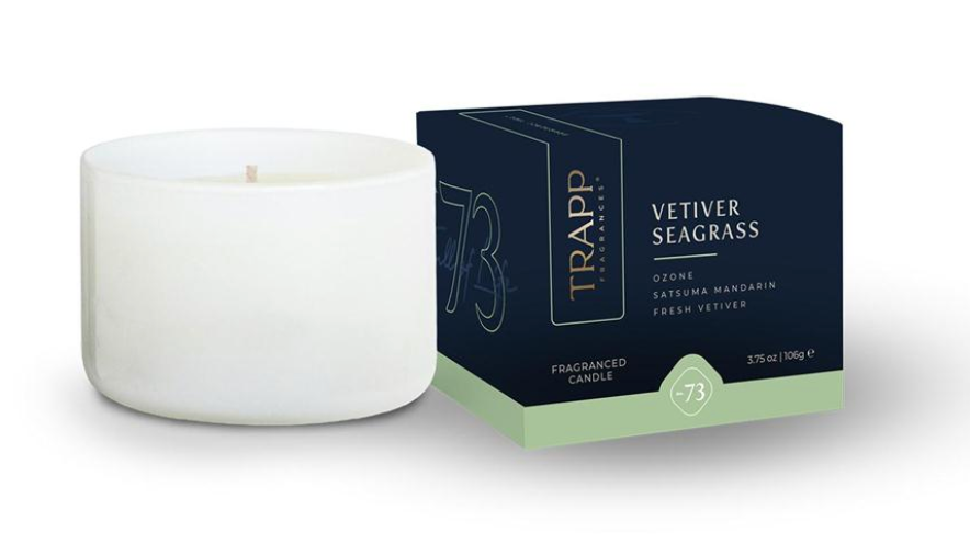 NEW Trapp Vetiver Seagrass Candle