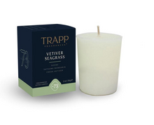 Load image into Gallery viewer, Vetiver Seagrass Trapp Candle
