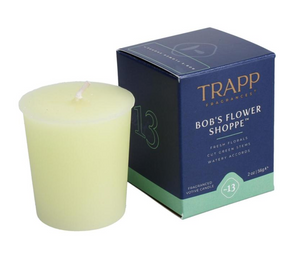 Bob's Flower Shoppe Trapp Candle
