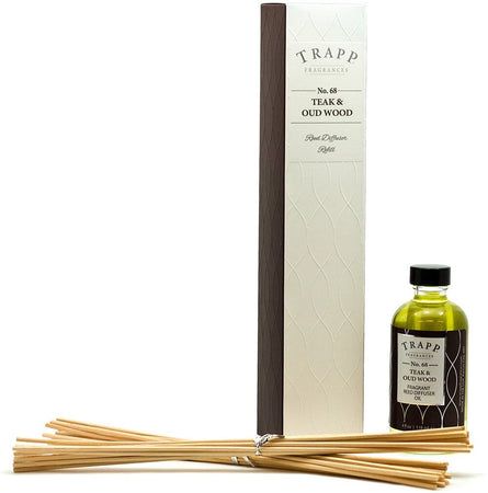 Teak and Oud Wood Reed Diffuser Kit/ Refill