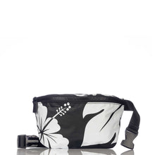 Load image into Gallery viewer, Waipio Mini Hip Pack in White/Black - Aloha Collection
