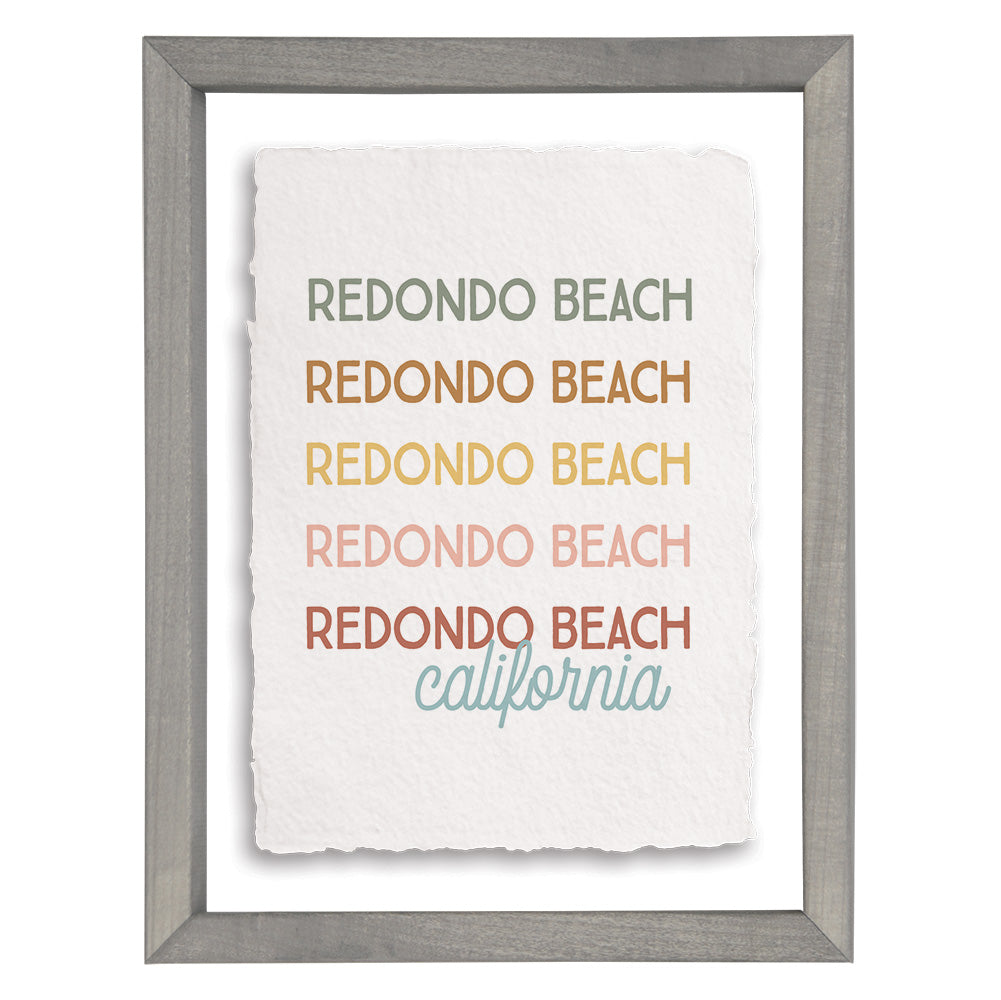 Redondo Beach Repeated City Colorful - Sincere Surroundings